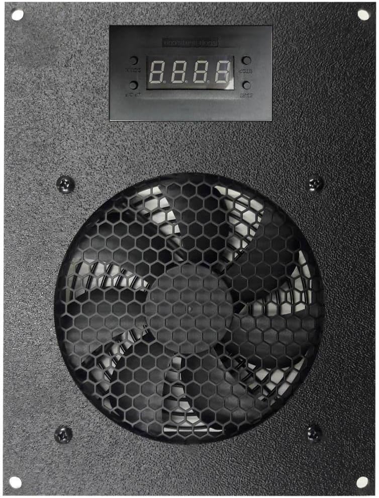 Programmable Thermostat Cooling Kits, Metal, Dual 80mm, Pack of 2 X642
