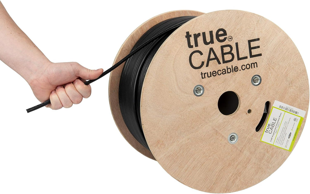 1000ft Cat6A Shielded Riser Bulk Ethernet Cable A558