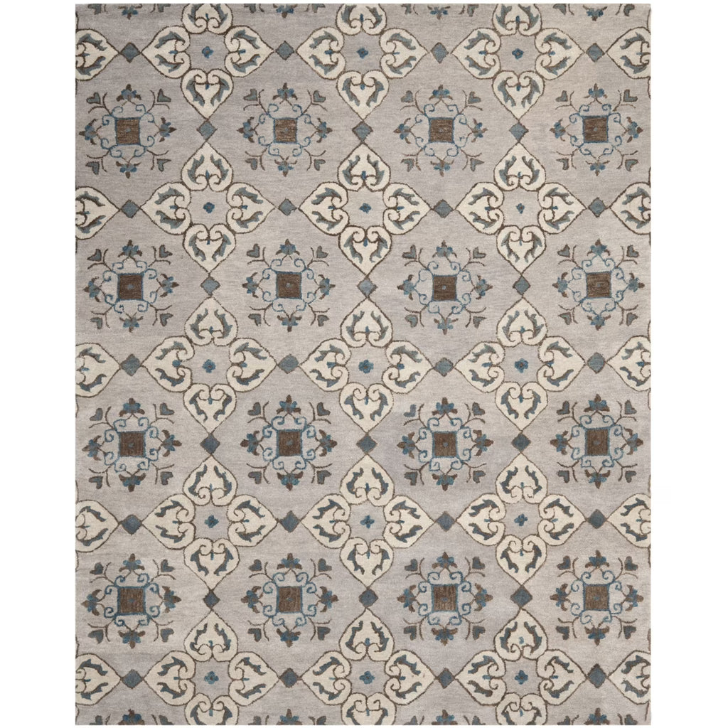 Beige Floral Area Rug, 2' x 3' V80990