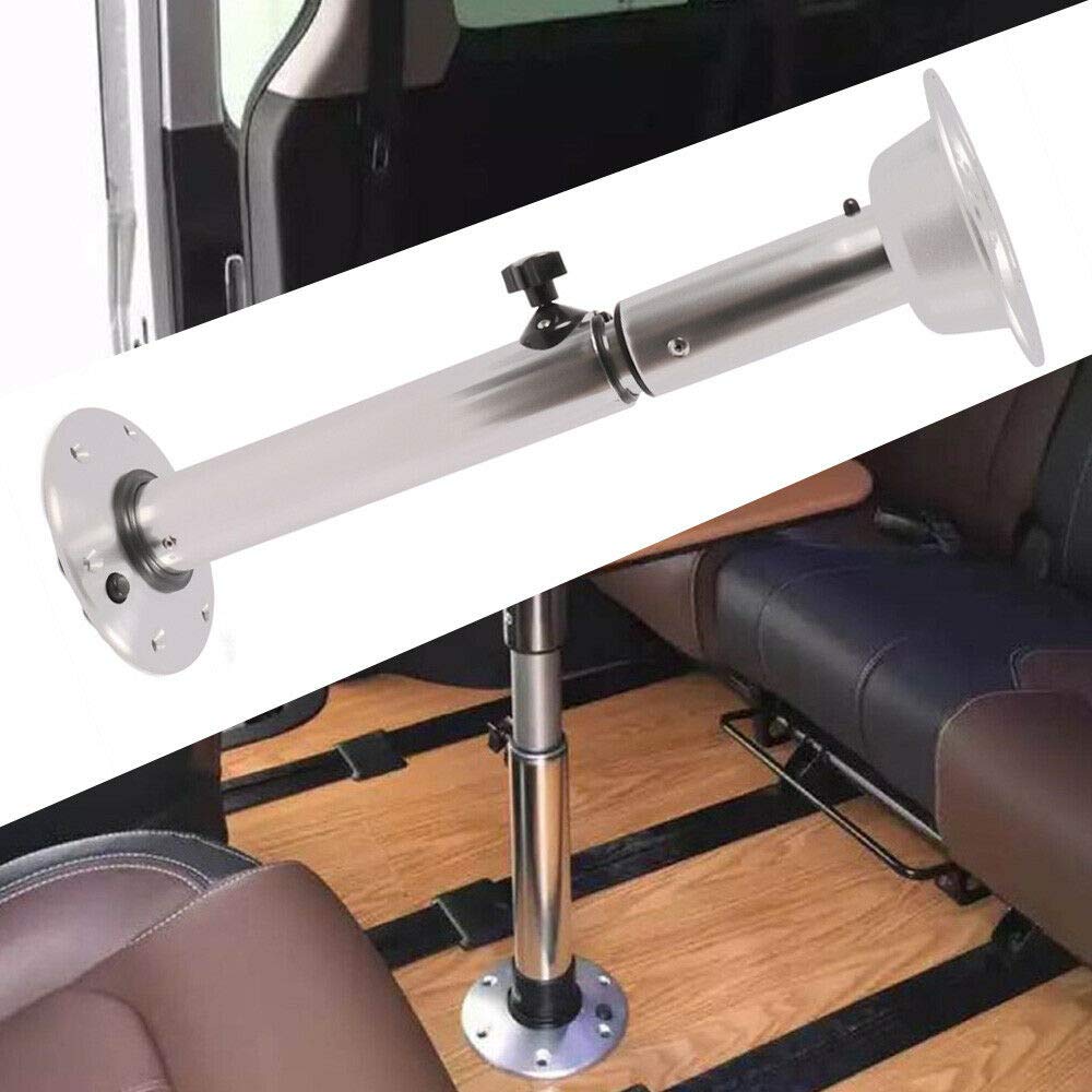 Adjustable Table Pedestal Base 22''-28'' with Aluminum Stand Leg J874153