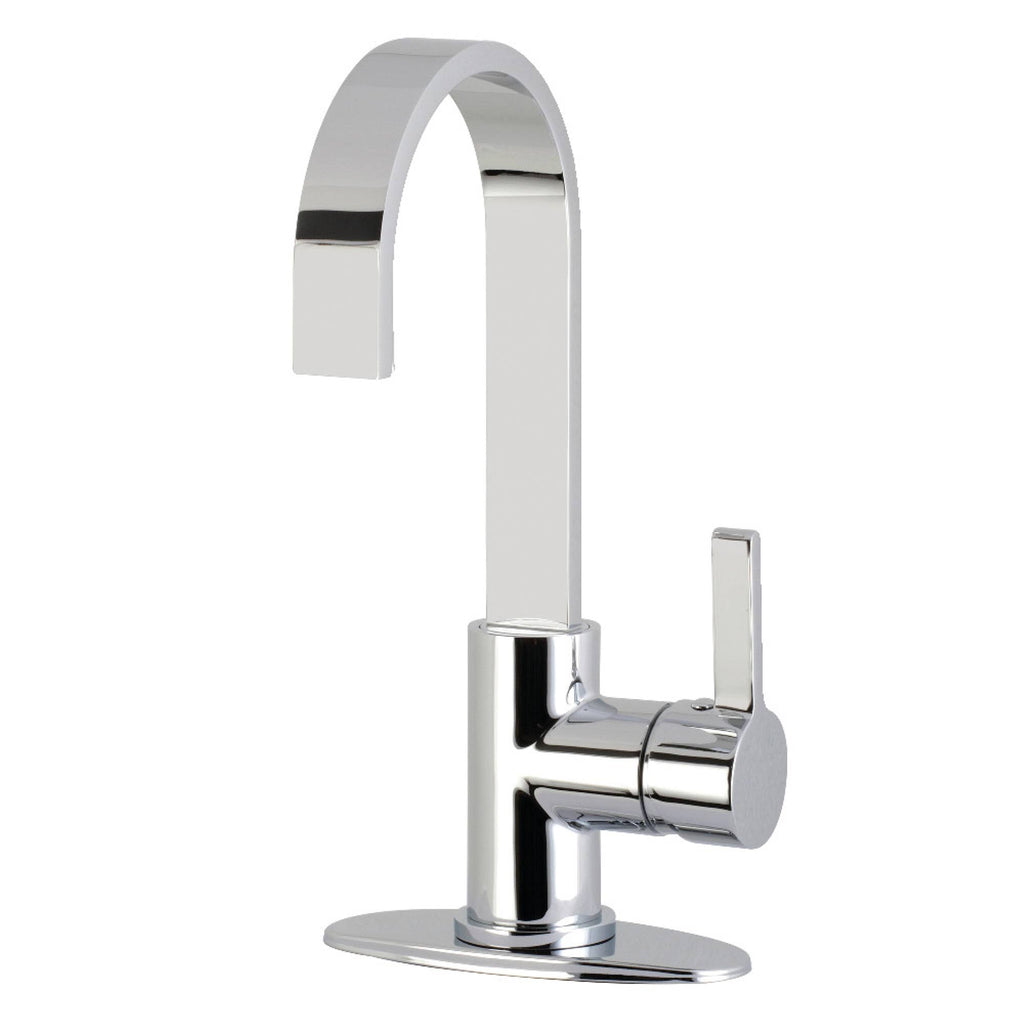 Polished Chrome 1 Hole Deck Mounted Bar Faucet P487