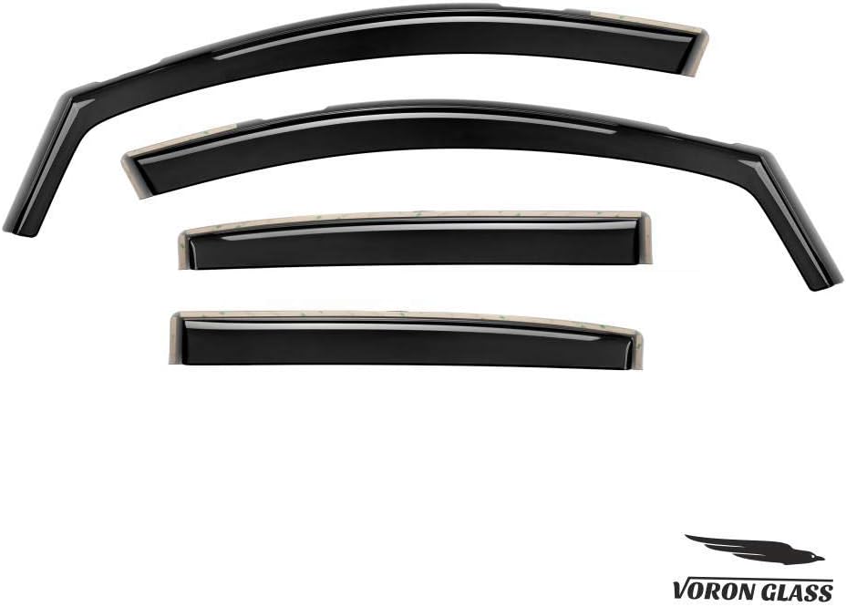 4 Pieces Extra Durable In-Channel Rain Guards for Chevrolet Equinox 2018-2022 A928655