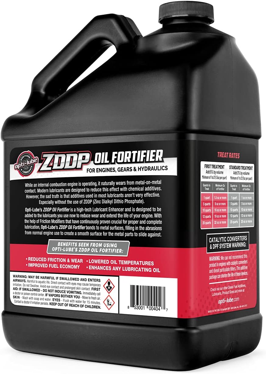 ZDDP Oil Fortifier 1 Gallon C652336