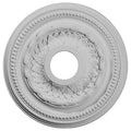 15 3/4x22OD x 3 1/4x22ID x 1x22P Hand-Painted Rust Ceiling Medallion H463494