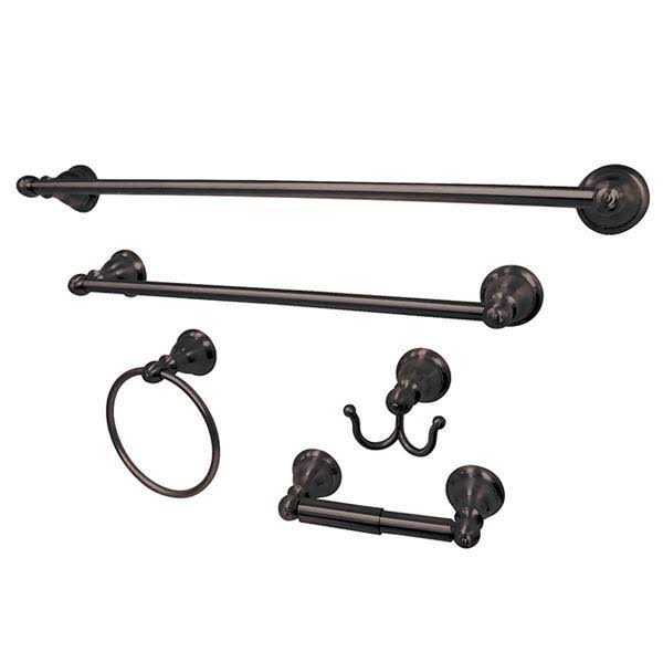 Bathroom Accessory Combo Satin Nickel U2933