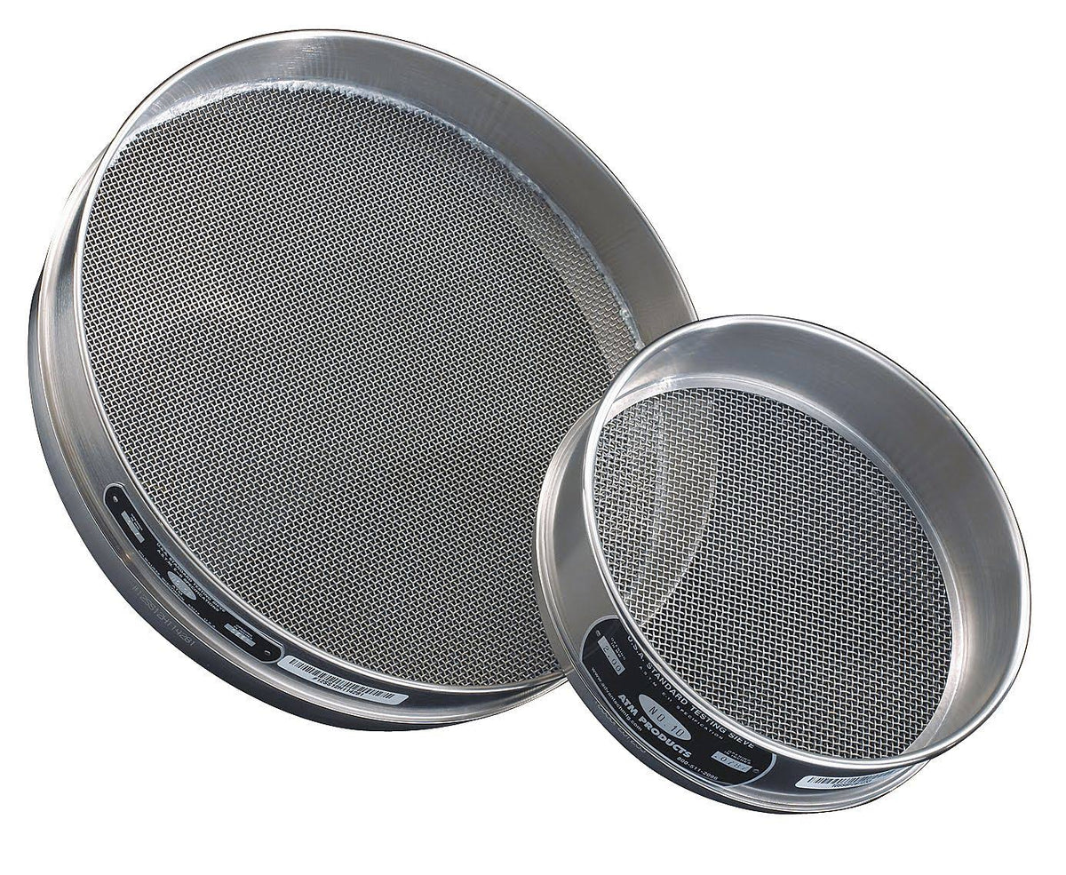 170 Mesh S/s Sieve, 12 in, Half HT Q8259
