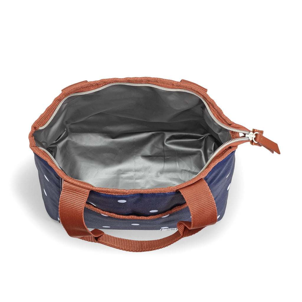 Insulated Lunch Bag with 18oz Water Bottle, Navy C21995