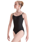 Shadow Gray Princess Seams Camisole Leotard I536081