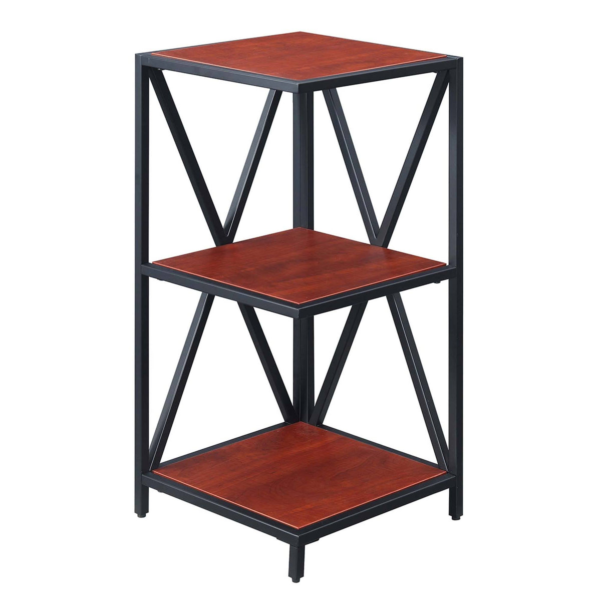 Metal 3 Tier Corner Bookcase J429620