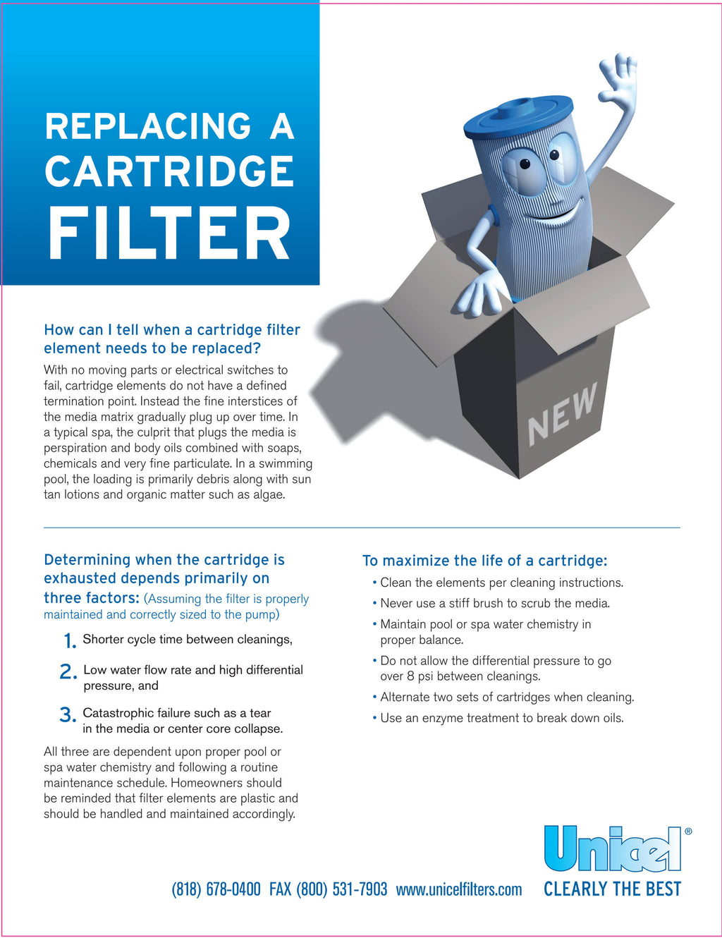 100 Sq. ft. Replacement Filter Cartridge (4 Pack) R7660