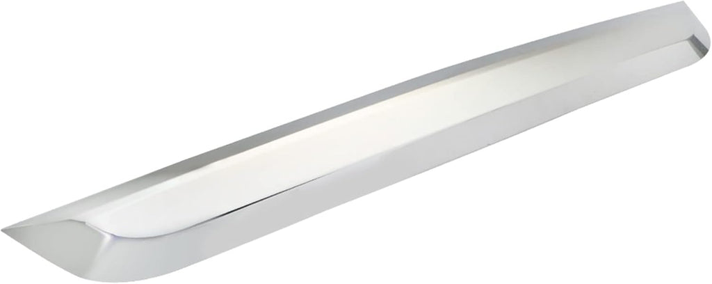 Front Lower Grille Molding Trim Grill Chrome Plastic Replacement Pack of 2 H536321