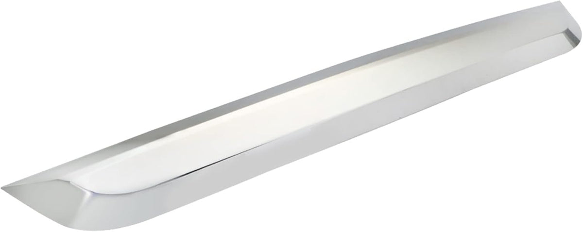 Front Lower Grille Molding Trim Grill Chrome Plastic Replacement Pack of 2 H536321