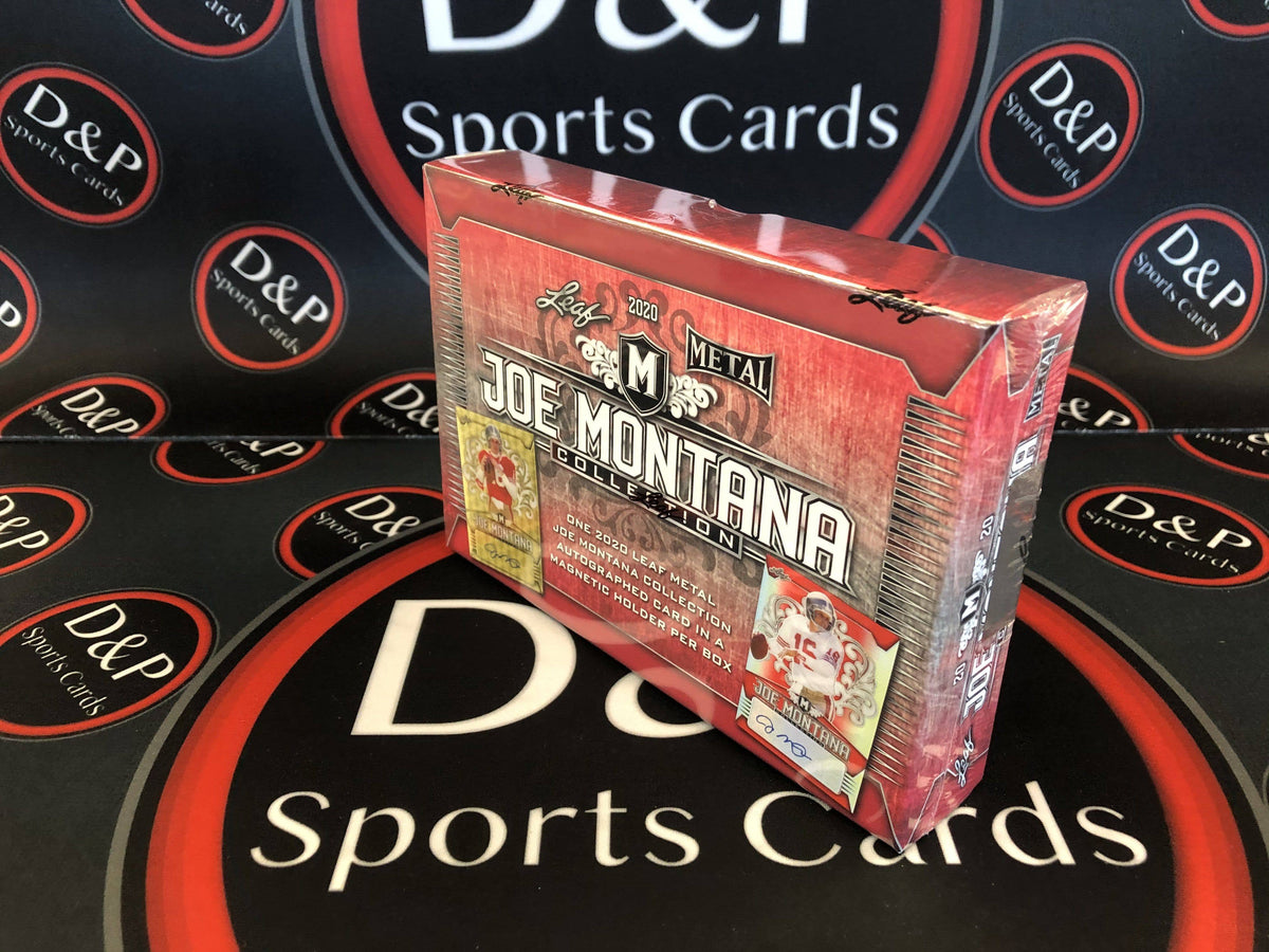 2020 Leaf Metal Joe Montana Collection Football Hobby Box Q189209