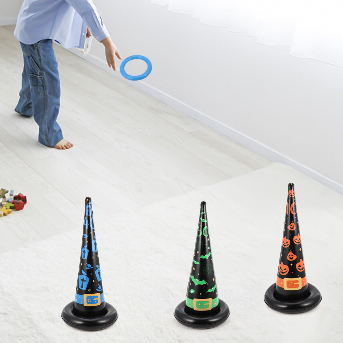 Inflatable PVC Throwing Ring Toss Game S29953