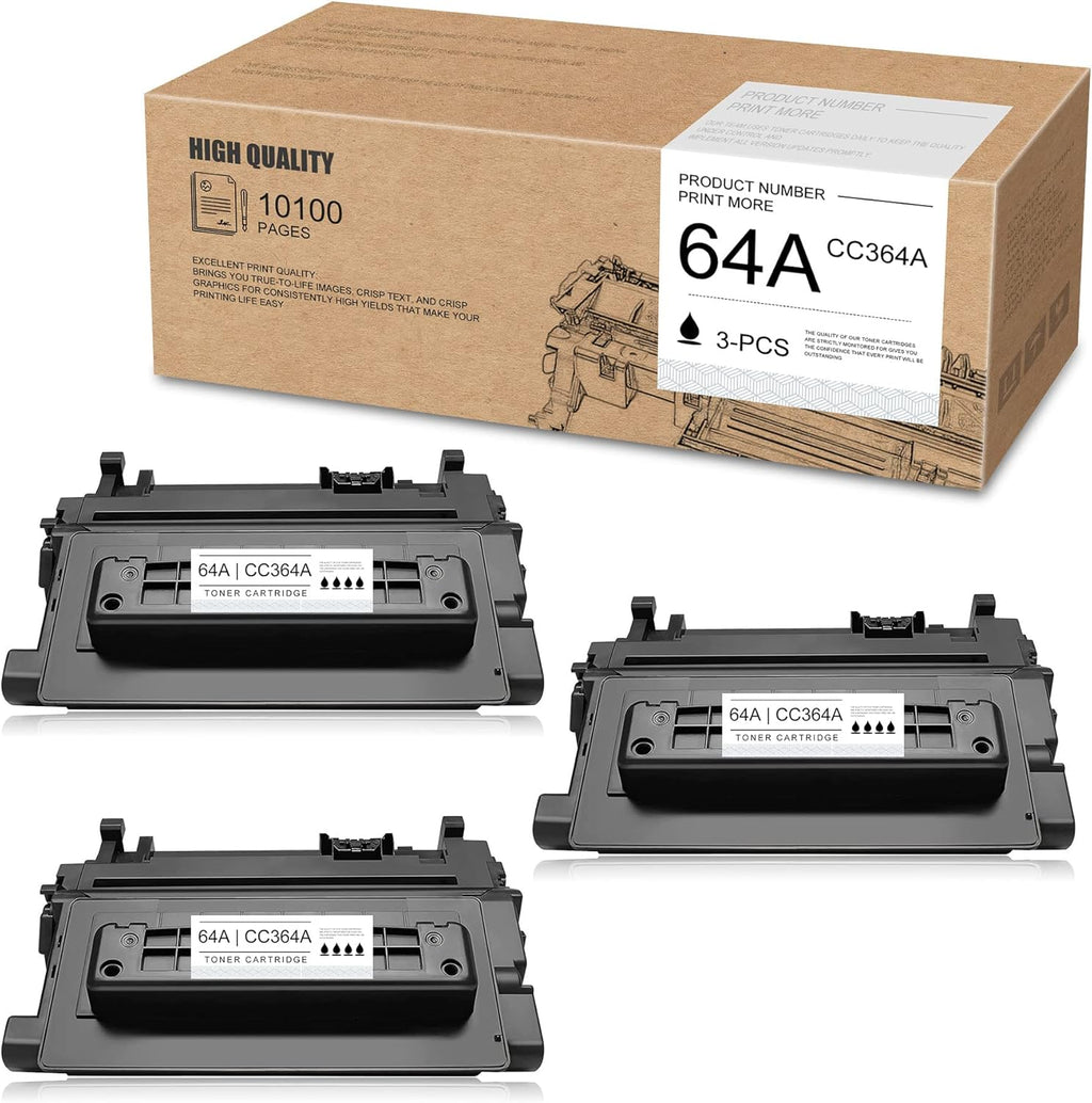 Black 3-Pack Toner Cartridges Y3817