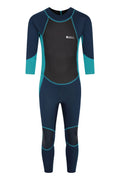 Teal Kids Full Wetsuit Size 5-6 X937