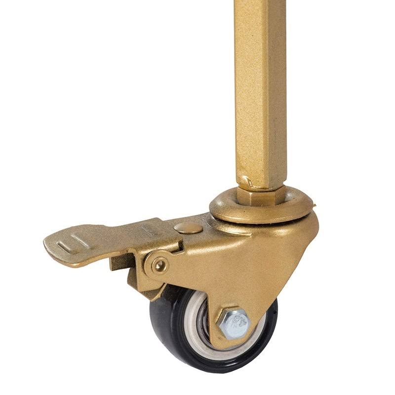 Polished Gold Iron Cart N63545