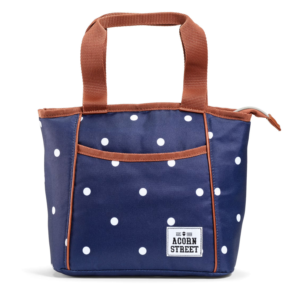 Insulated Lunch Bag with 18oz Water Bottle, Navy C21995