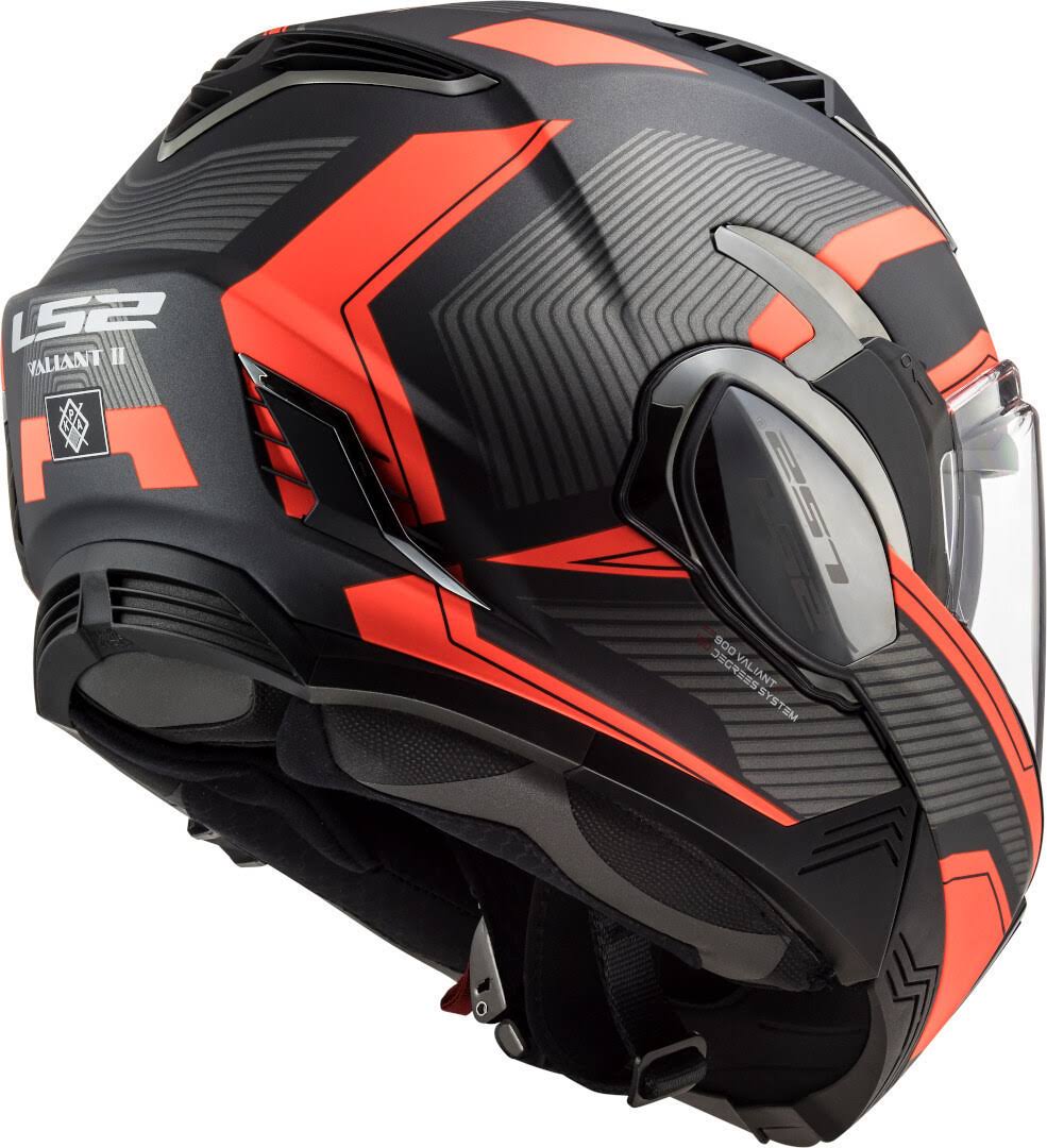 Black-Orange 3XL Helmet Z395