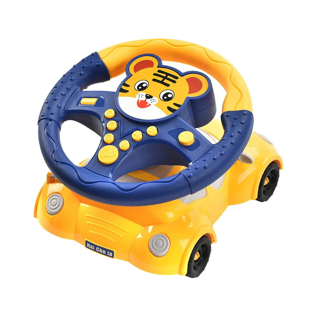 Tiger Simulation Steering Wheel Car Toy W3404