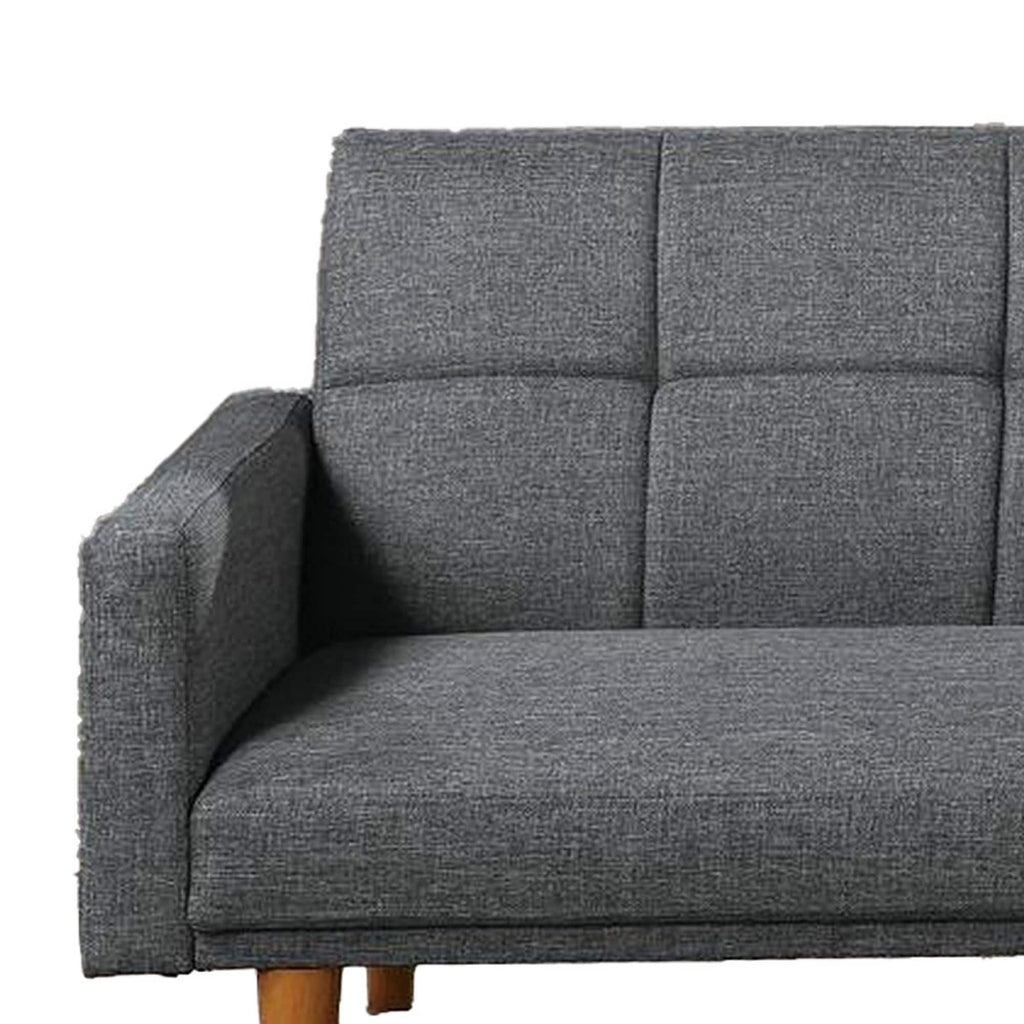 Light Gray Fabric Adjustable Sofa K921