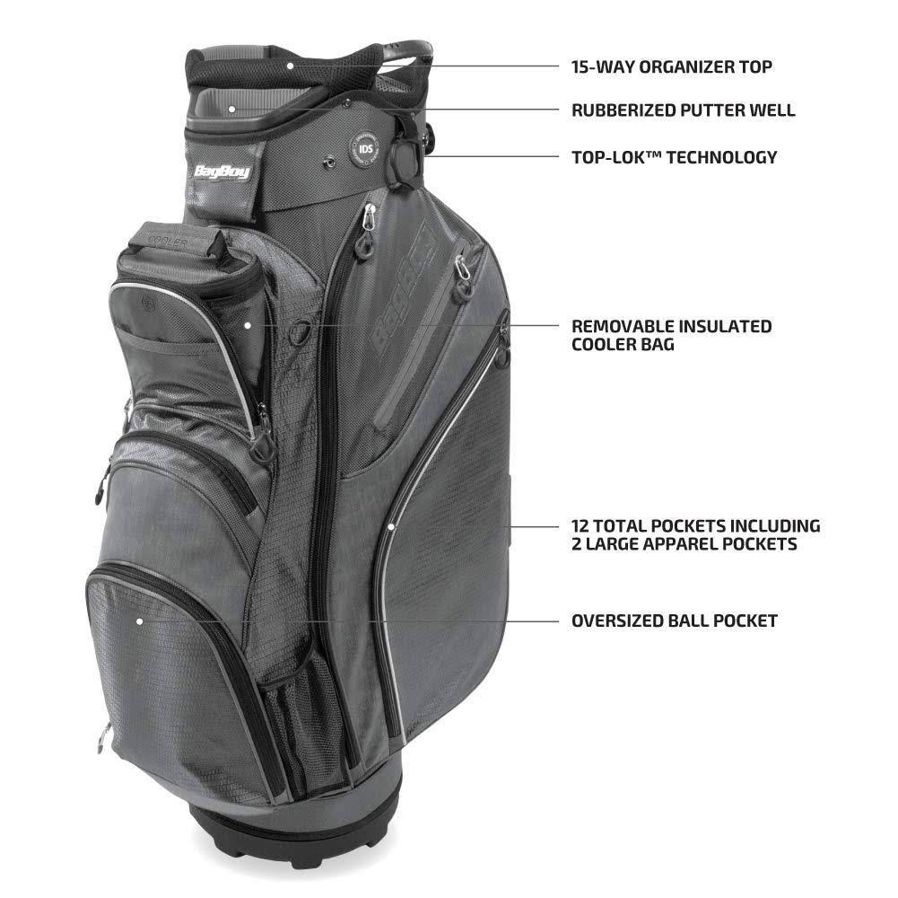 Charcoal/Black/White Cart Bag M869