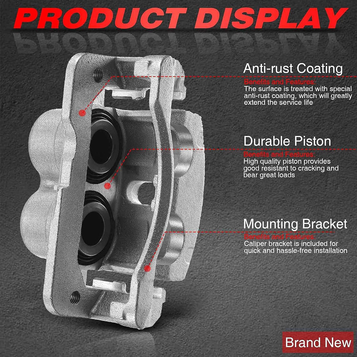 Disc Brake Caliper Assembly W7848