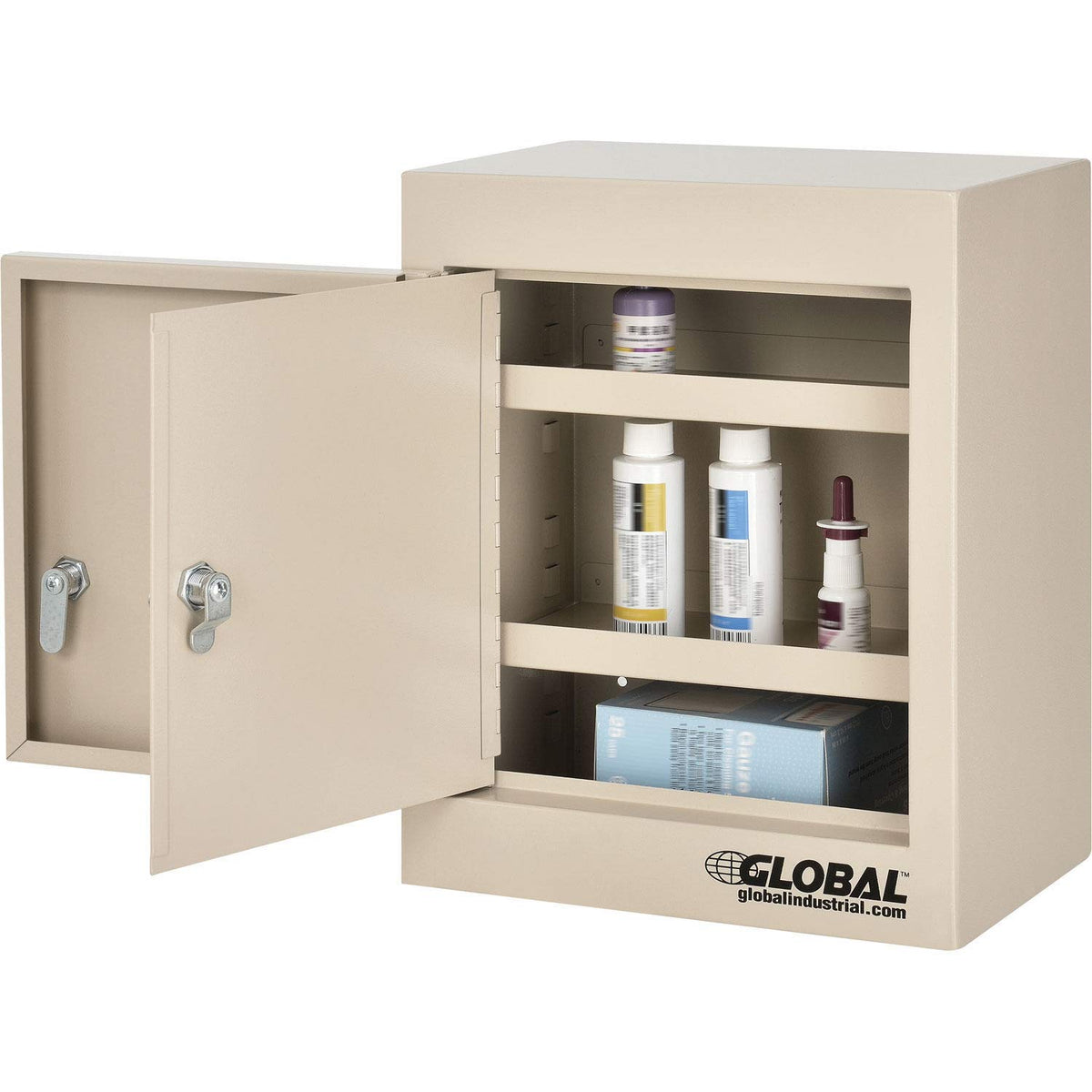 Beige Small Narcotics Cabinet T43168