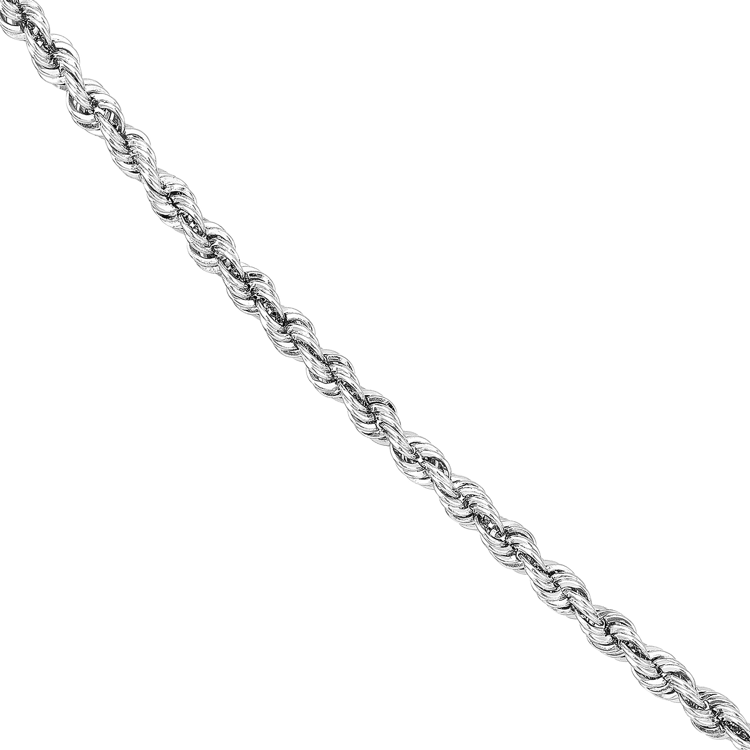 18" 1.8mm Hollow Rope Chain Necklace O931244