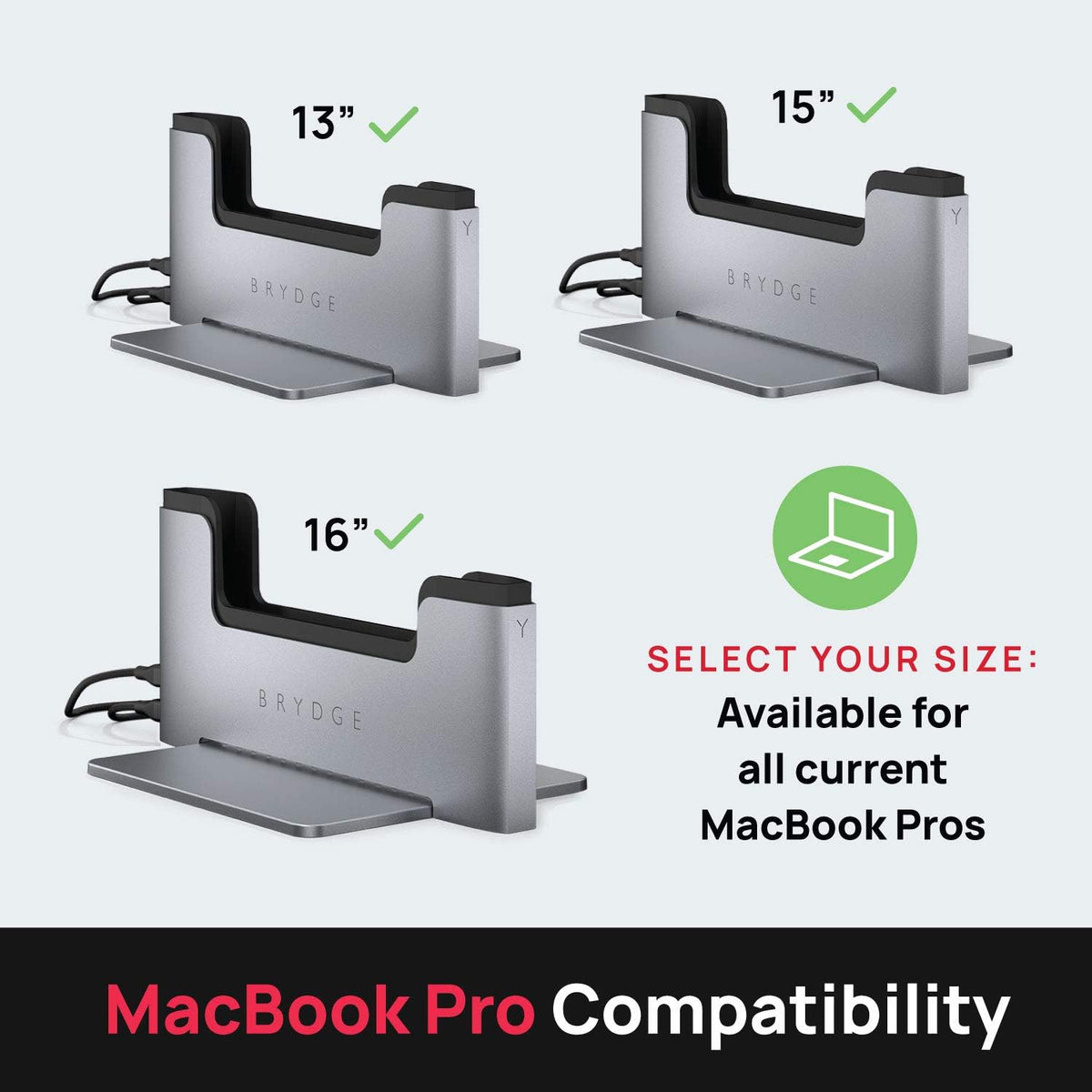 Vertical Docking Station with 2 Thunderbolt 3 Ports U77886