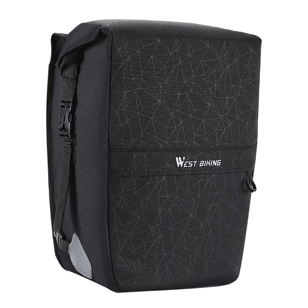 2 in 1 Waterproof Bike Luggage Bag Backpack Q29333