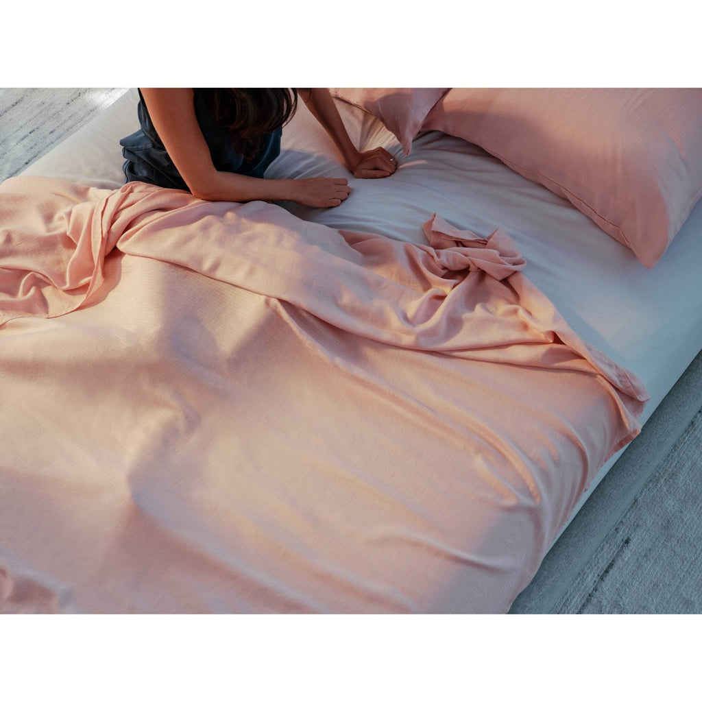Dusty Rose Twin Hyperlite Sheet Set G6478