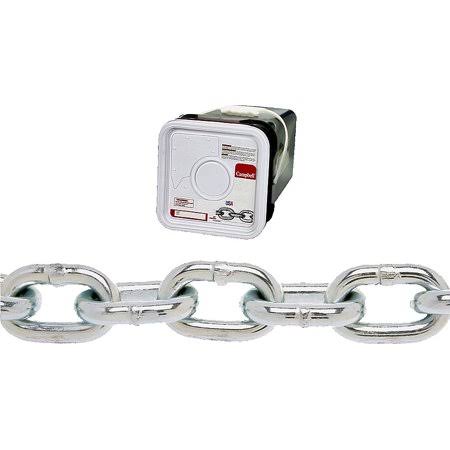3/8 inch by 45 Foot Zinc Plated Steel Proof Coil Chain J242619