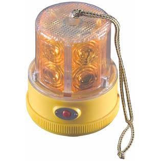 Amber LED Personal Safety Warning Light with Magnetic Mount A799979