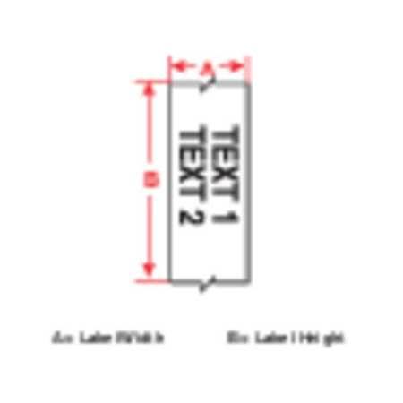 Clear Polyester Label Tape Cartridge O123133