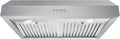 30 in. Under Cabinet Range Hood Ductless Convertible Duct with 3-Speed Fan and LED Lights in Stainless Steel G286466