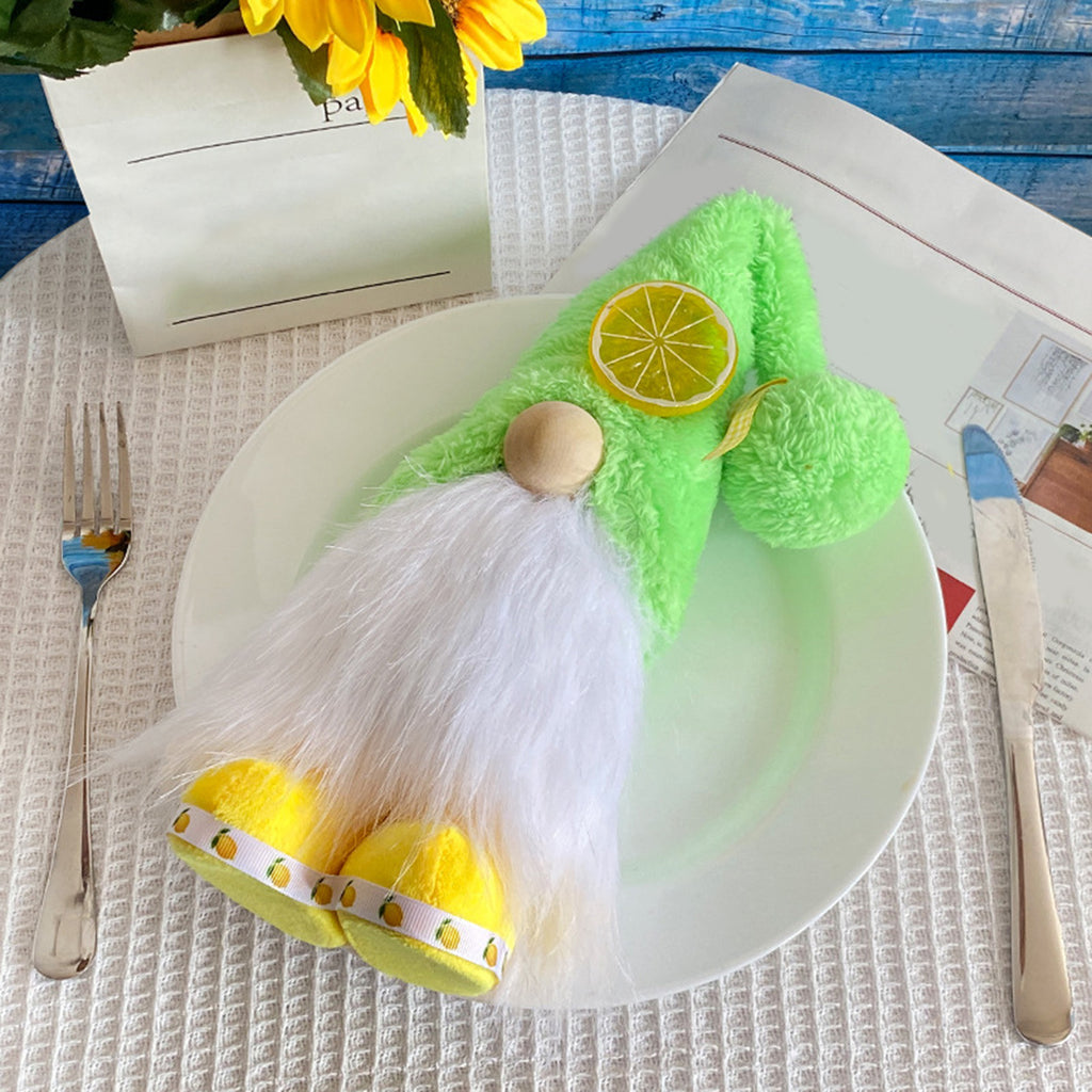 Summer Style Lemon Gnomes Plush Doll U631185