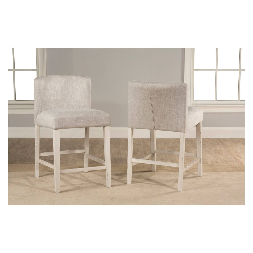 3-Piece Counter Height Side Dining Set with Wing Arm Stools B51273