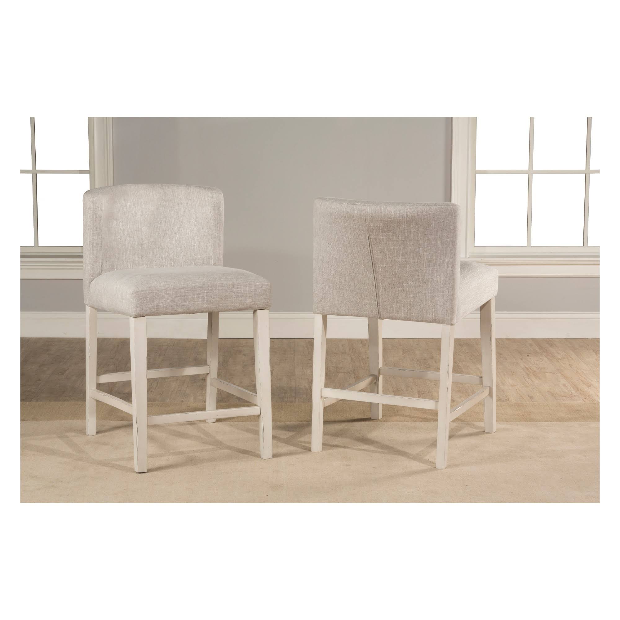 3-Piece Counter Height Side Dining Set with Wing Arm Stools B51273