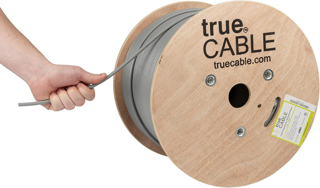 1000ft Cat6A Shielded Riser Bulk Ethernet Cable A558