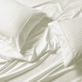 Ivory Cotton Blend 3PC Twin Extra Long XL Bed Sheets Set V416014