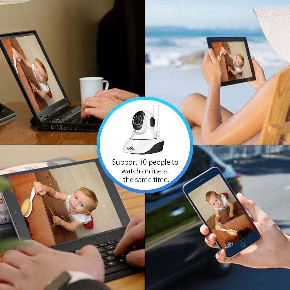 1080p Wireless WiFi Pan Tilt HD IP Camera P11898