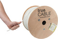 1000ft Cat6A Shielded Riser Bulk Ethernet Cable A558