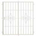 60 in. x 80 in. Navajo White Steel Patio Security Door R866