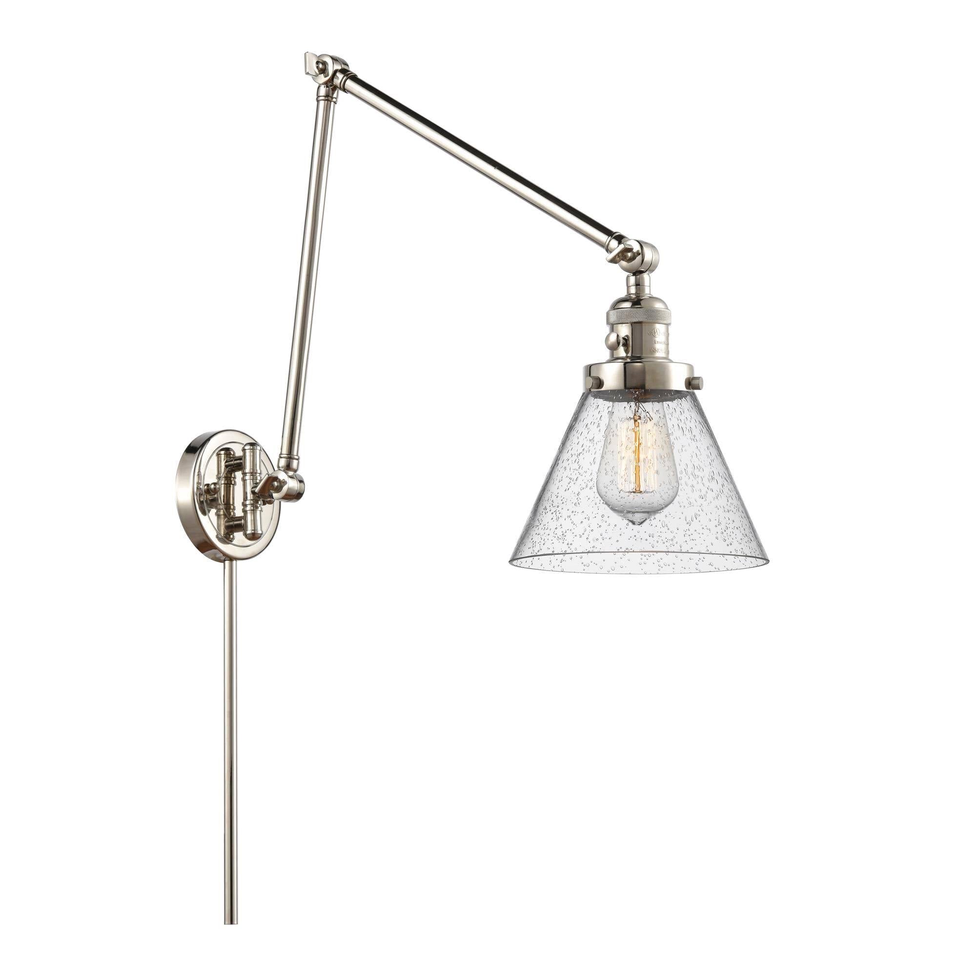 Polished Nickel Swing Arm Lamp M424738