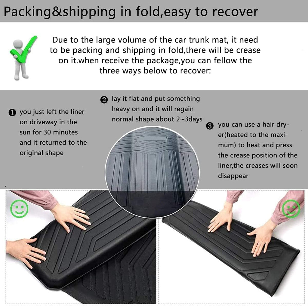 Cargo Liner Trunk Mat All-Weather Pack of 2 K74807