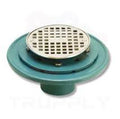 2-Inch Polished Brass Strainer A189