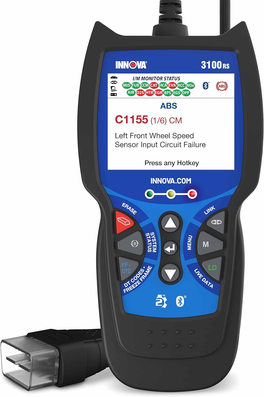 OBD2 Scanner with ABS SRS Code Reader Z5823