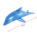 Inflatable Dolphin Beach Swimming Ring Pool Float Water Toy X9949