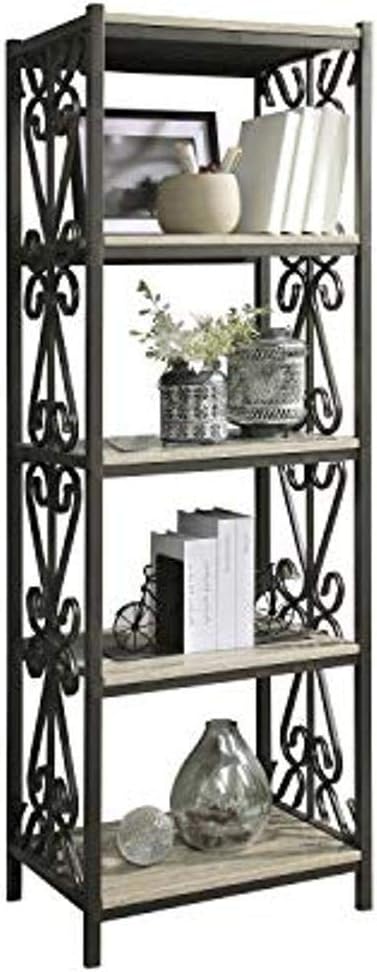 White Side Pier Bookcase E97876